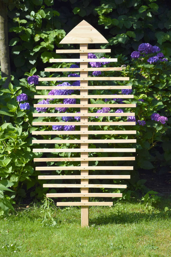 dobar Design Rankhilfe in Blattform "fagus"